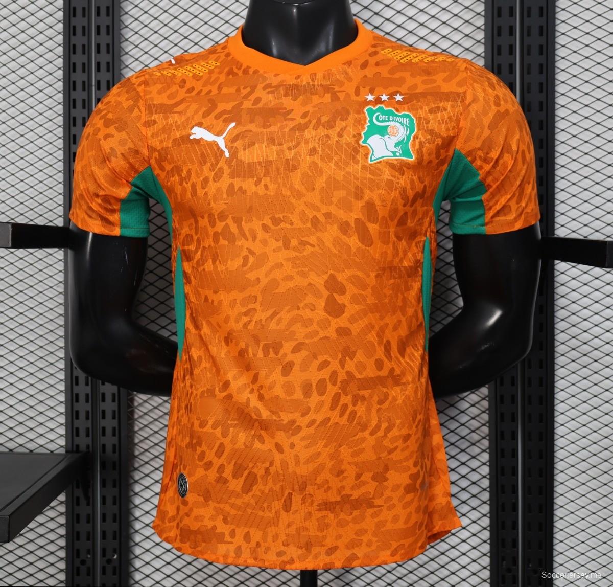 2026 نسخة اللاعب قميص كوت ديفوار الرئيسي