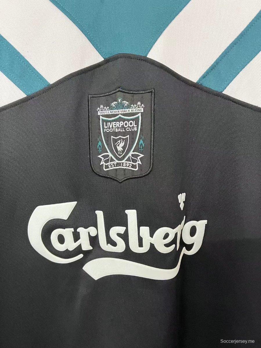 قميص قطني من Adidas لفريق ليفربول موسم 95/96