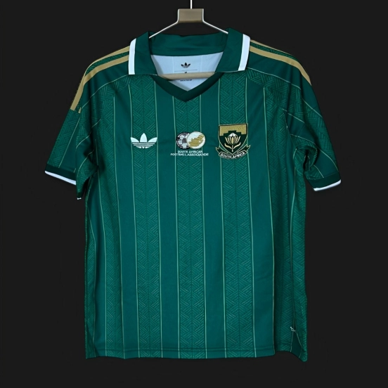 القميص الأخضر لجنوب أفريقيا في المباريات الخارجية لعام 2026