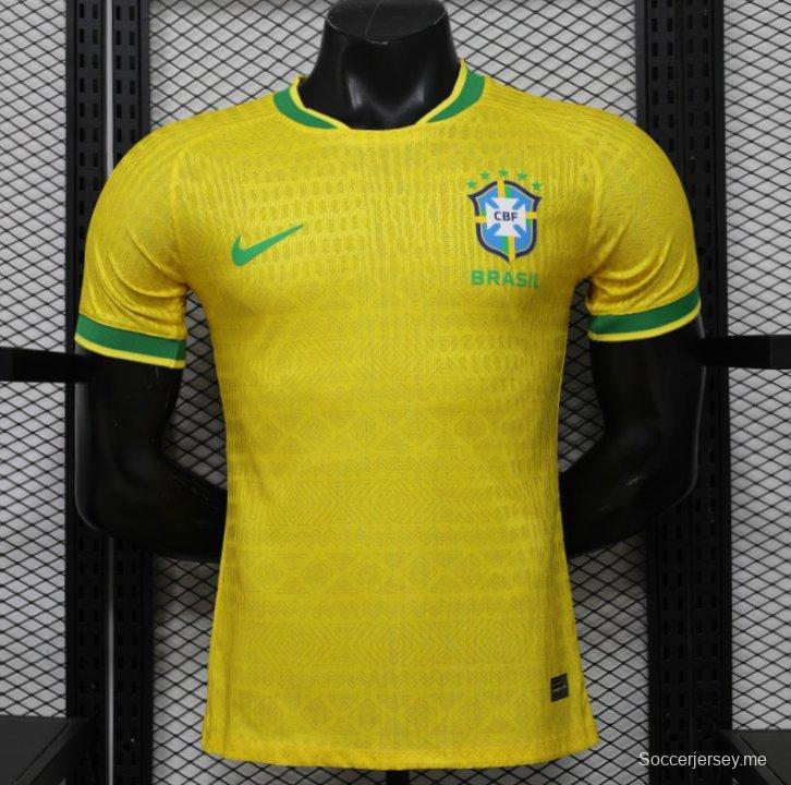 قميص اللاعب الإصدار 2026، قميص البرازيل الأصفر للعب على أرضها، إصدار خاص