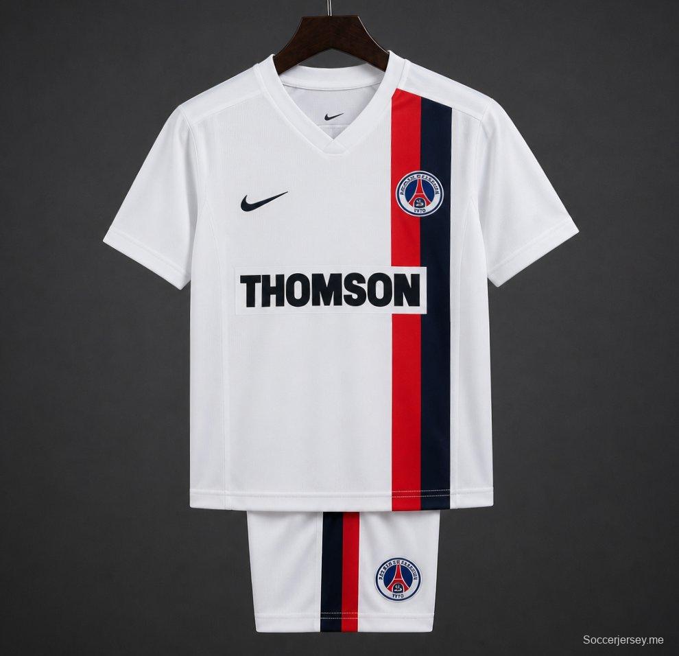 قميص باريس سان جيرمان (PSG) للعب خارج أرضه من طراز ريترو 02/03