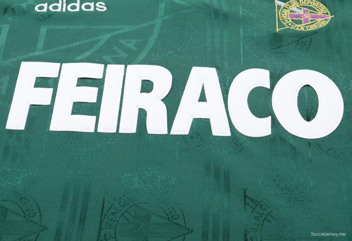 قميص ديبورتيفو لا كورونيا الأخضر للعب خارج أرضه لموسم 1999/2000