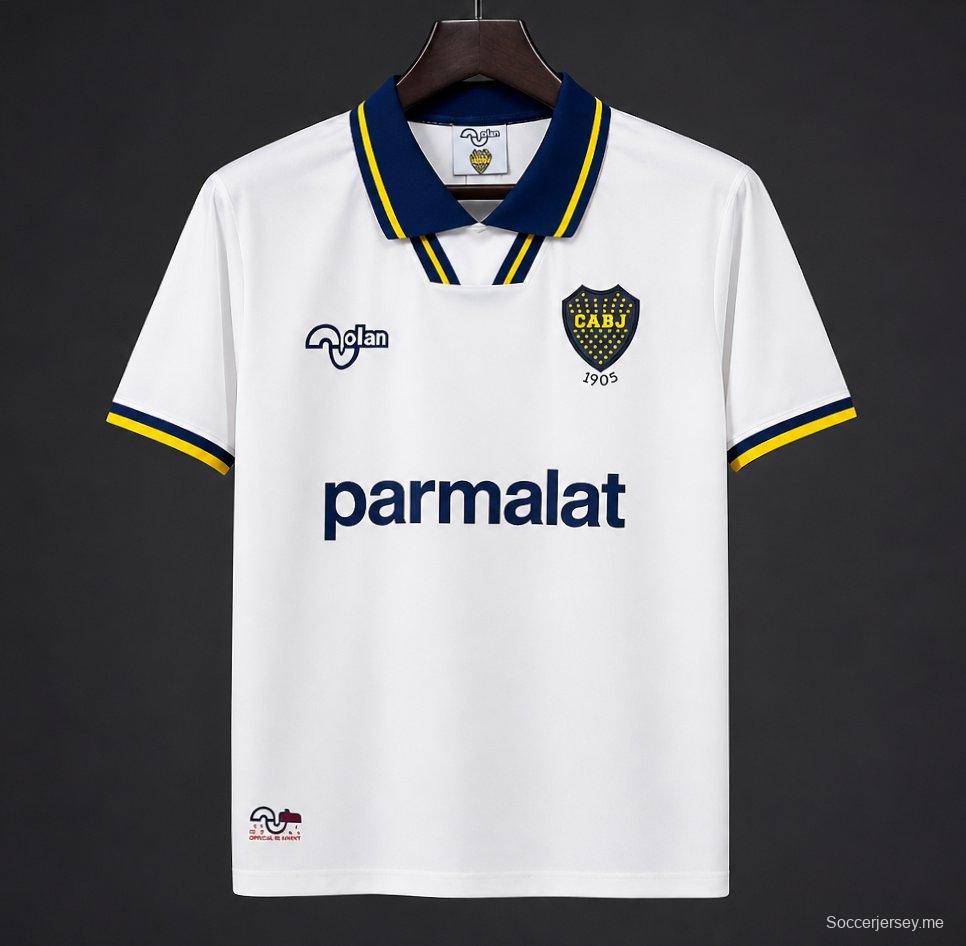 قميص ريترو 92/93 بوكا جونيورز Away أبيض اللون

