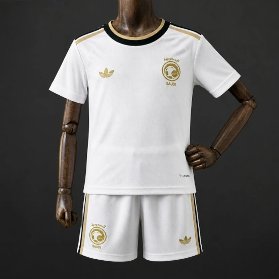 قميص فريق الأطفال السعودي للعب خارج أرضه لعام 2026
