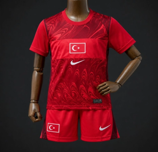 القميص الأحمر لتركيا/Türkiye للمباريات خارج أرضها لعام 2026