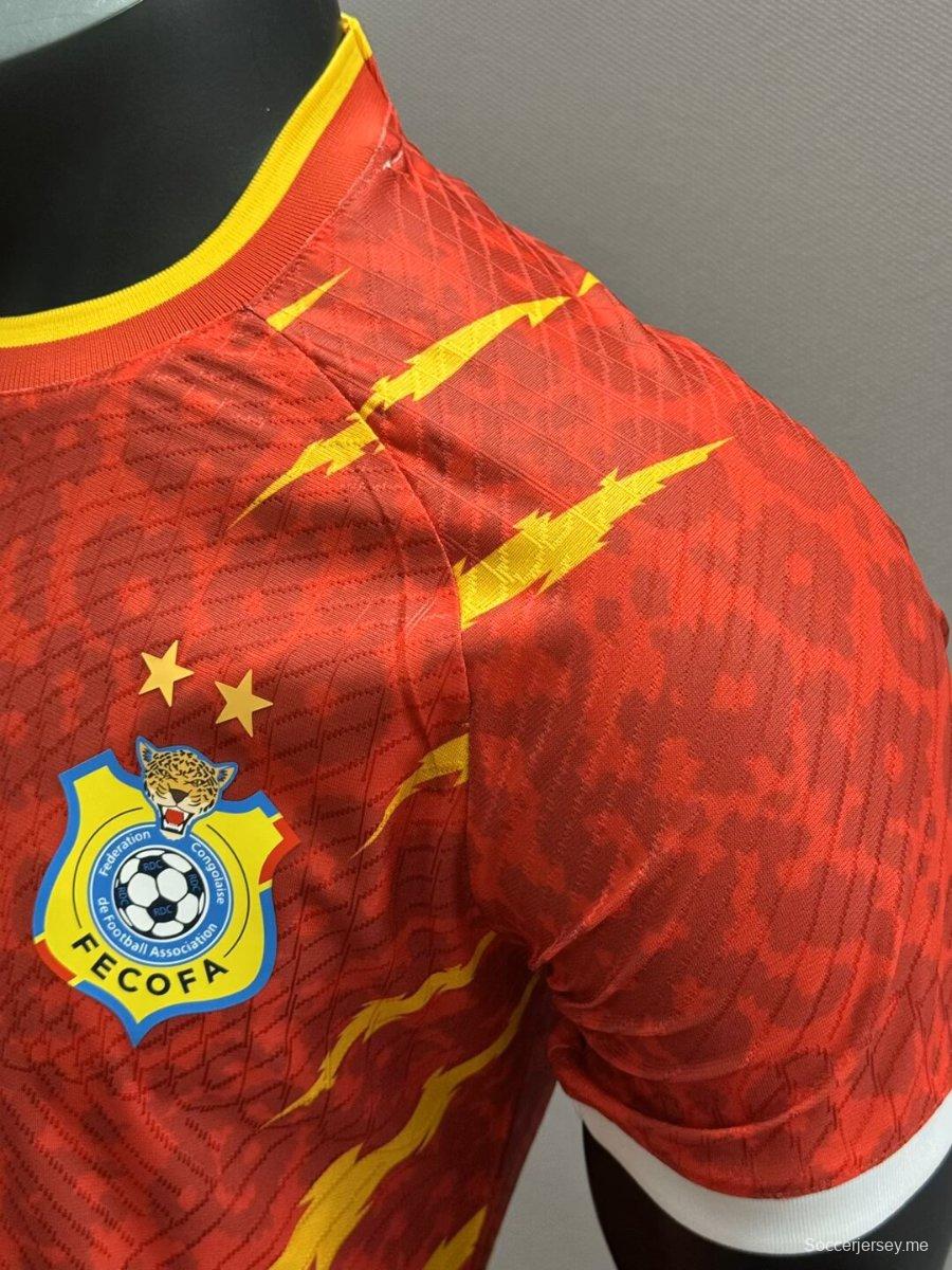 القميص الأحمر الثالث لمنتخب الكونغو، إصدار اللاعبين 2026