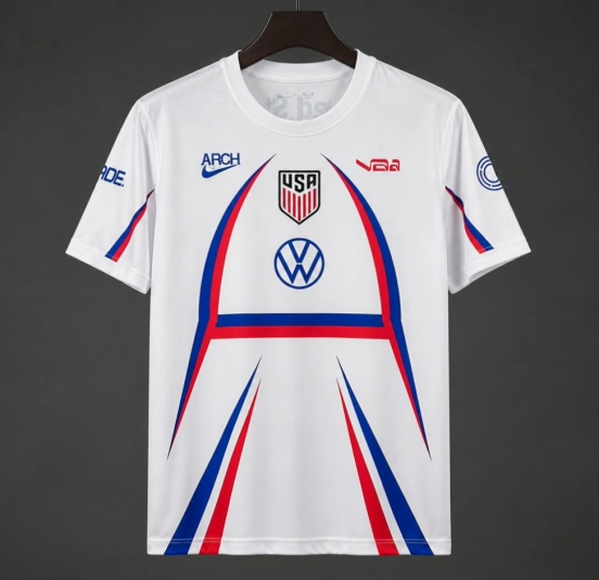 2026 الولايات المتحدة الأمريكية قميص ما قبل المباراة Nike x USMNT x V.A.A. Academy Pro